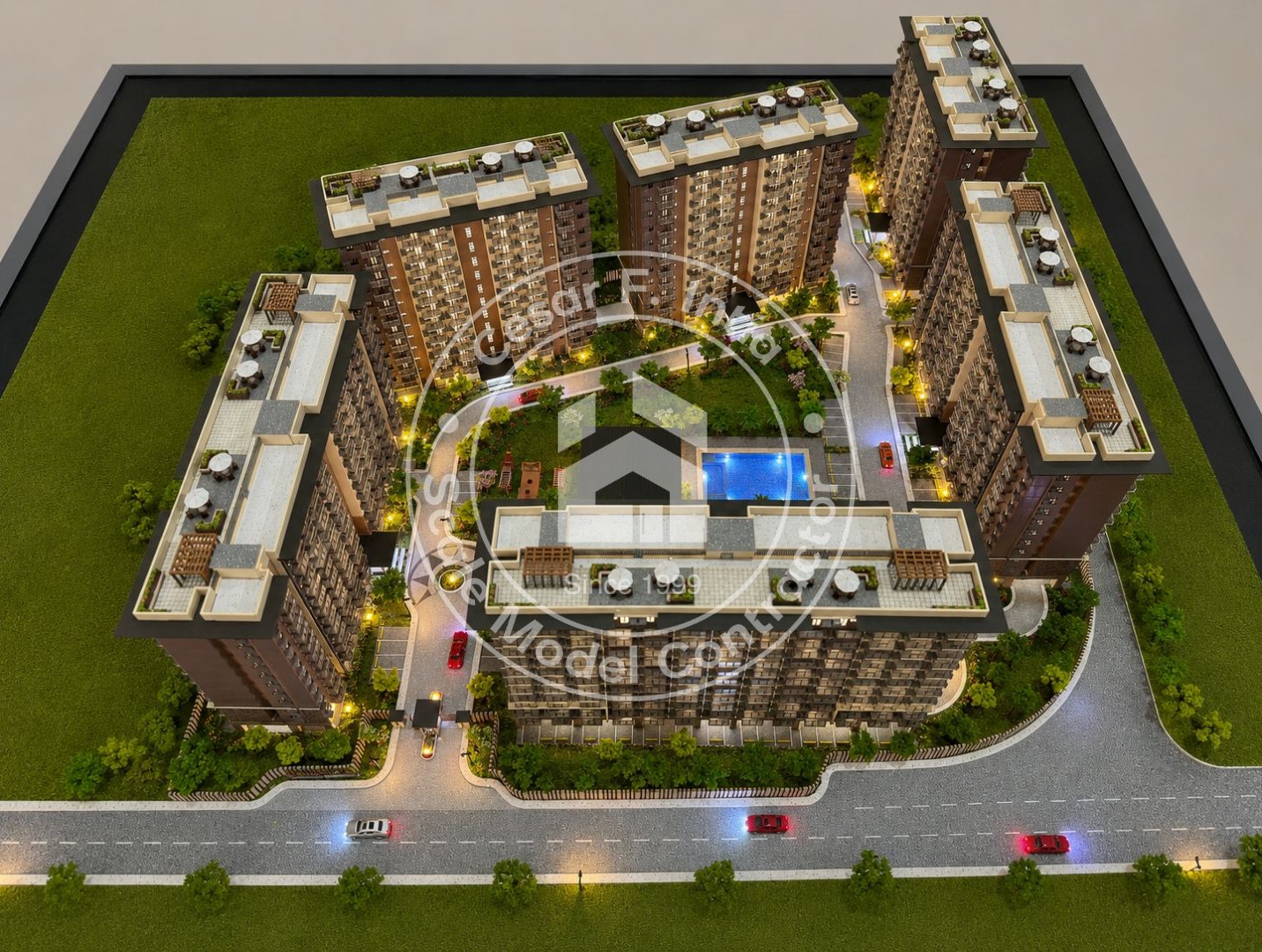 Commercial high-rise and mid-rise tower A — 10