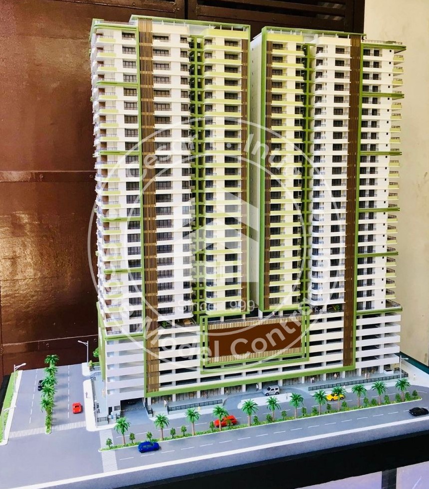 Commercial high-rise and mid-rise tower A — 3
